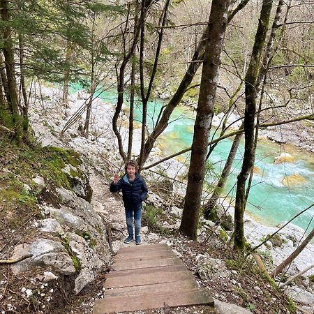 Apartmaji In Sobe Cuder Soča Екстериор снимка