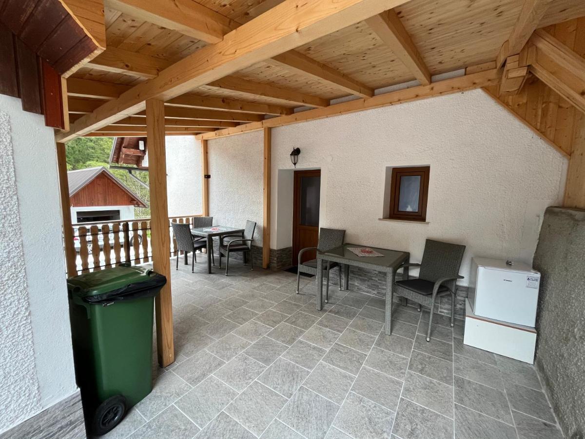 Apartmaji In Sobe Cuder Soča Екстериор снимка