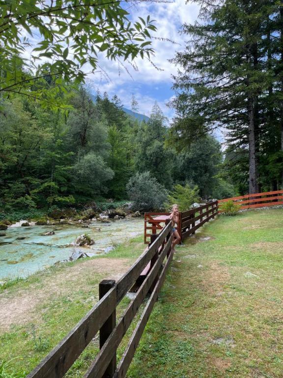 Apartmaji In Sobe Cuder Soča Екстериор снимка