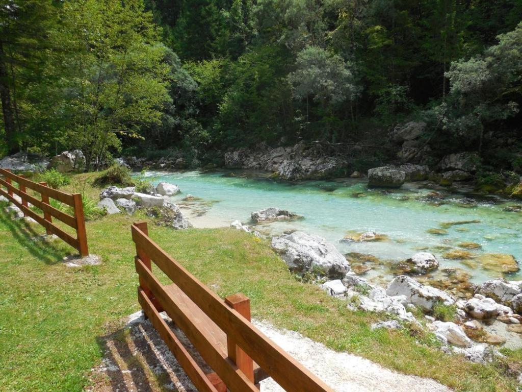 Apartmaji In Sobe Cuder Soča Екстериор снимка