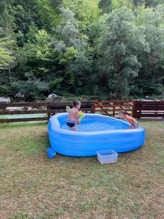 Apartmaji In Sobe Cuder Soča Екстериор снимка