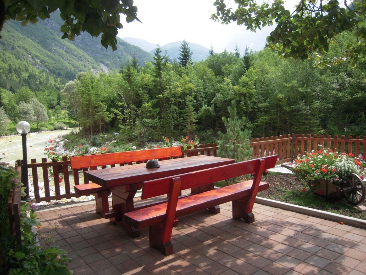 Apartmaji In Sobe Cuder Soča Екстериор снимка